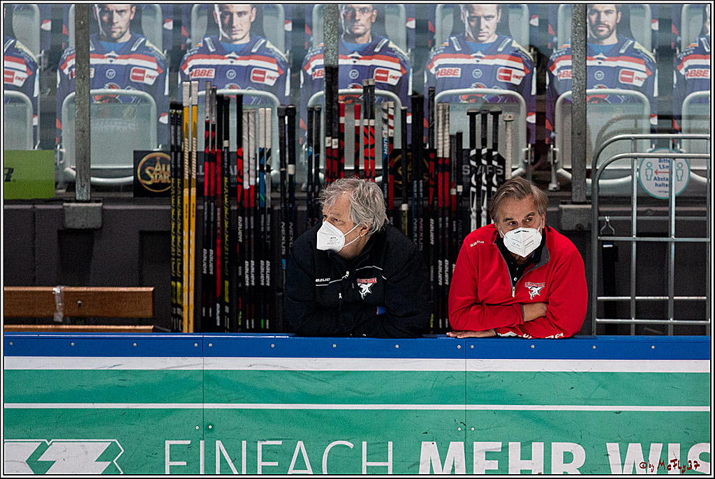 PENNY DEL;  Iserlohn Roosters - Koelner Haie; Iserlohn, 13.01.2021